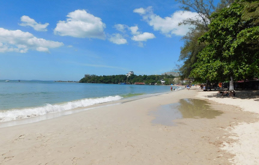 Ochheuteal Beach, Cambodia